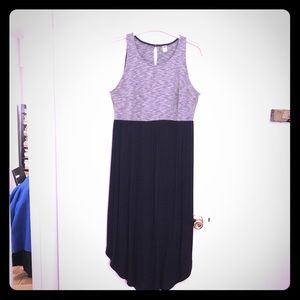 Maxi Dress w high/low side hems